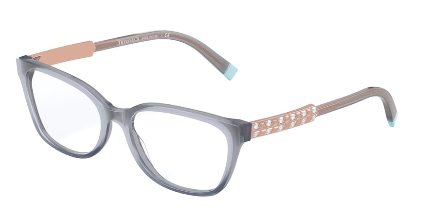 Tiffany TF2199B Pillow Eyeglasses  8298-GRADIENT BLUE GREY 54-16-140 - Color Map blue