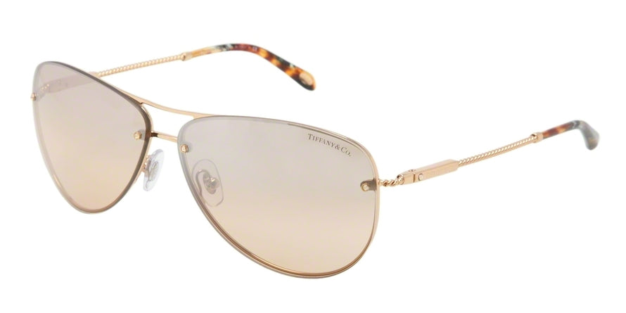 Tiffany TF3039B Pilot Sunglasses 60023D-GOLD 61-11-130 - Color Map gold