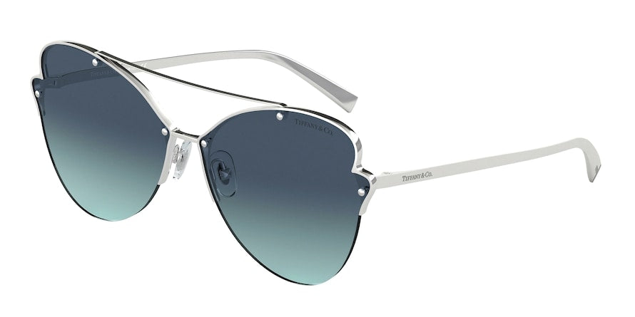 Tiffany TF3063 Butterfly Sunglasses 60019S-SILVER 64-12-140 - Color Map silver