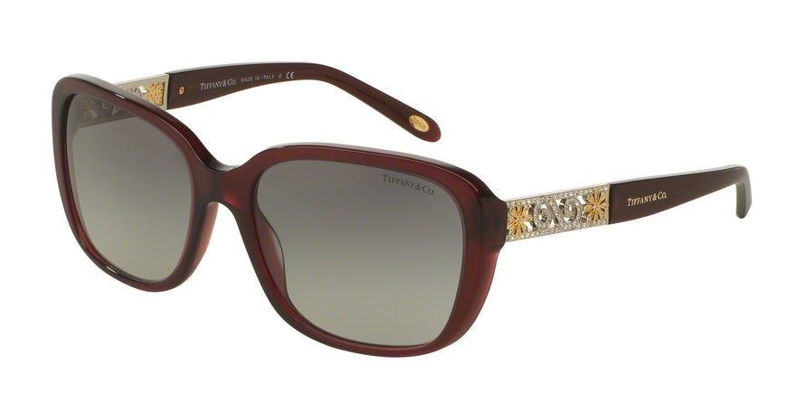 Tiffany TF4120BF Square Sunglasses  80033C-OPAL RED 57-17-140 - Color Map red