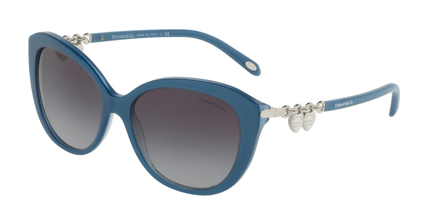 Tiffany TF4130 Irregular Sunglasses 81893C-PEARL AVIO 56-16-140 - Color Map blue