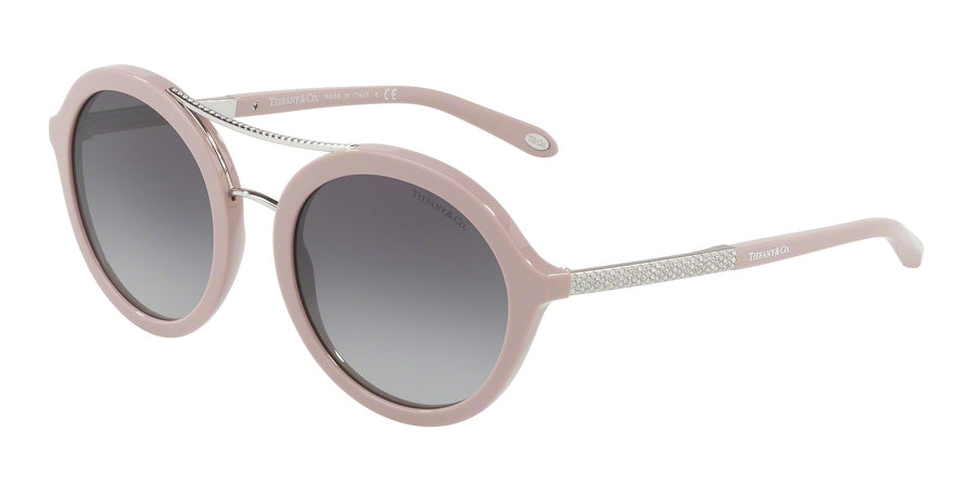 Tiffany TF4136B Round Sunglasses 82313C-ANTIQUE PINK 52-20-140 - Color Map pink