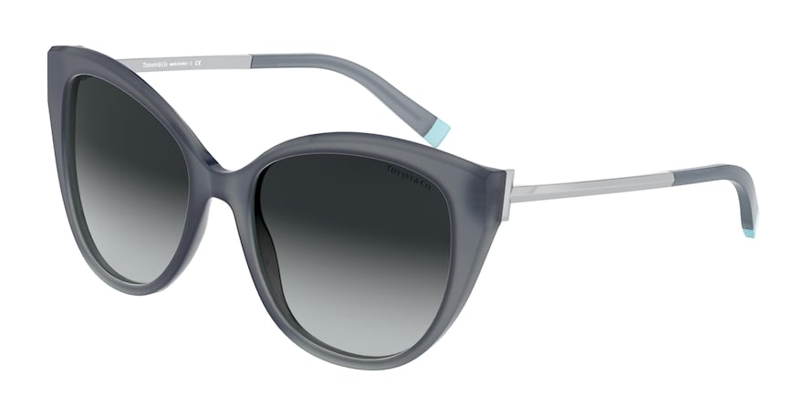 Tiffany TF4166F Cat Eye Sunglasses 82633C-OPAL GREY 55-18-140 - Color Map grey
