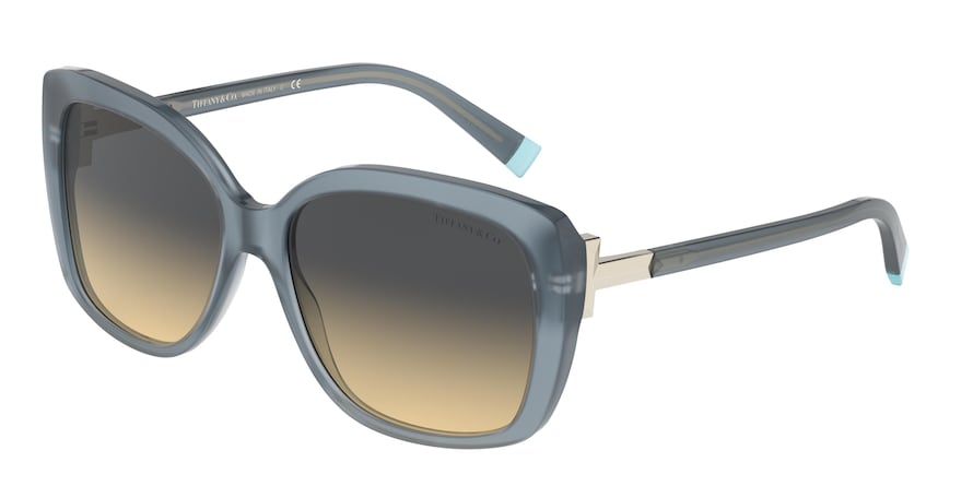 Tiffany TF4171F Square Sunglasses  8263L7-OPAL GREY 57-16-140 - Color Map grey