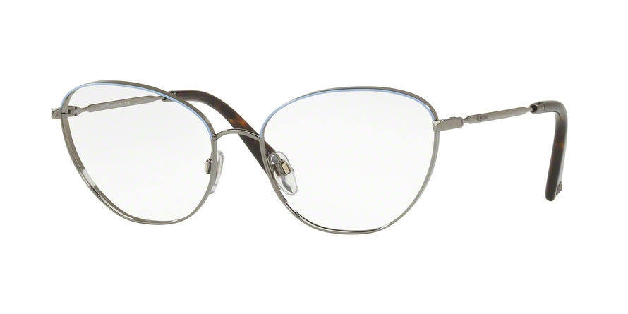 Valentino VA1010 Butterfly Eyeglasses  3036-GUNMETAL WISTERIA 57-17-140 - Color Map violet