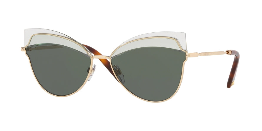 Valentino VA2030 Pilot Sunglasses  300271-GOLD 60-16-140 - Color Map gold