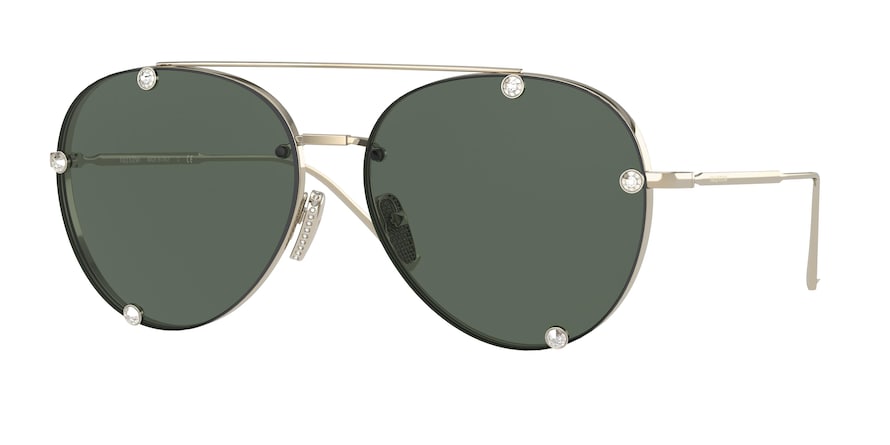 Valentino VA2045 Pilot Sunglasses  300371-PALE GOLD 59-15-140 - Color Map gold