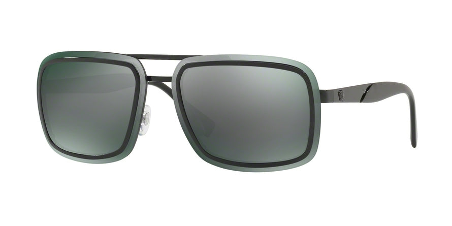 Versace VE2183 Square Sunglasses 1009C0-BLACK 63-12-140 - Color Map black