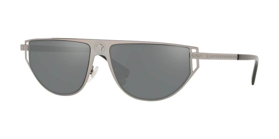 Versace VE2213 Cat Eye Sunglasses 10016G-GUNMETAL 57-15-140 - Color Map gunmetal