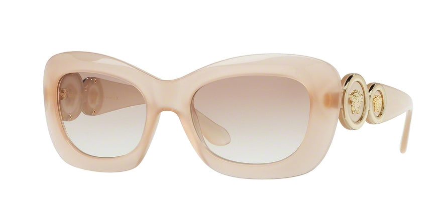 Versace VE4328 Rectangle Sunglasses 521313-OPAL POWDER 54-20-140 - Color Map pink