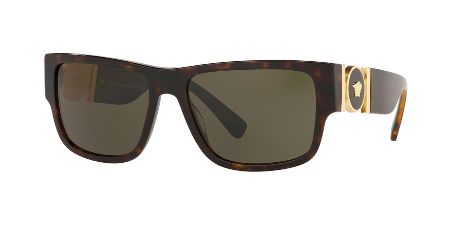 Versace VE4369 Pillow Sunglasses 108/82-HAVANA 58-17-140 - Color Map havana