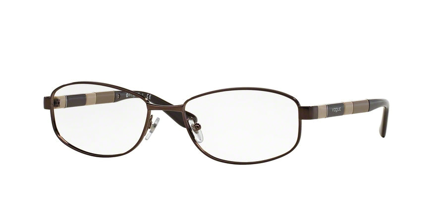 Vogue VO3976 Pillow Eyeglasses  934-BROWN 54-17-135 - Color Map brown
