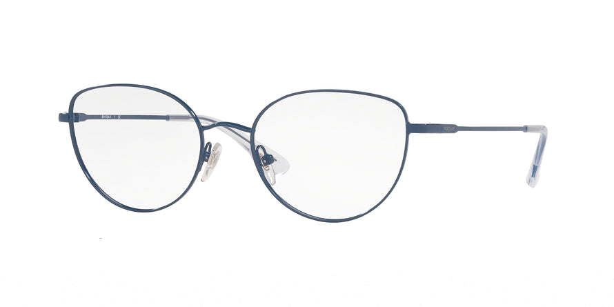 Vogue VO4128 Cat Eye Eyeglasses 5108-BLUE 50-18-135 - Color Map blue
