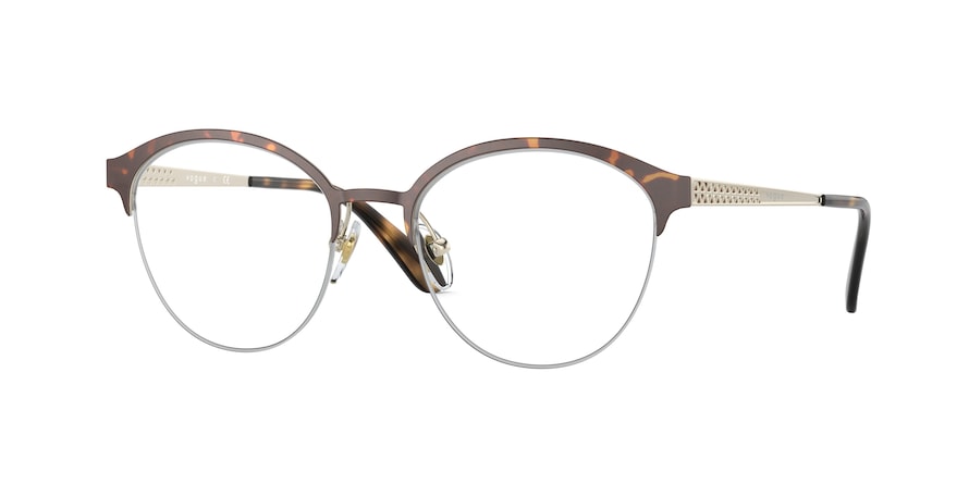 Vogue VO4176 Phantos Eyeglasses  5078-HAVANA 50-18-140 - Color Map havana