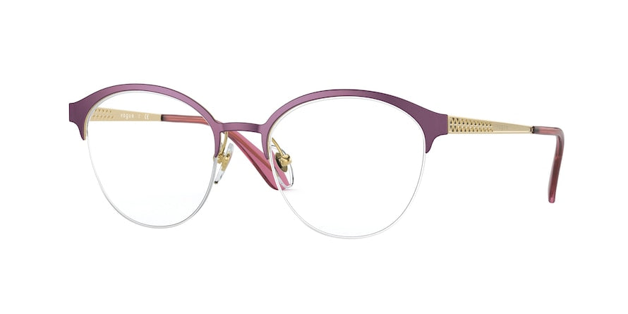 Vogue VO4176 Phantos Eyeglasses  5130-BRUSHED PURPLE 50-18-140 - Color Map violet