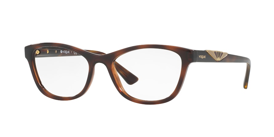 Vogue VO5056 Cat Eye Eyeglasses 2386-HAVANA 51-17-140 - Color Map havana