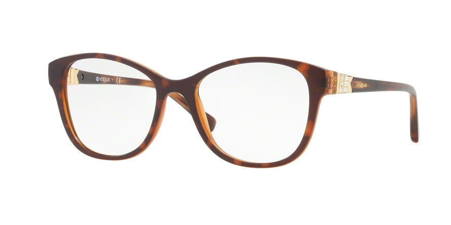 Vogue VO5169B Pillow Eyeglasses 2386-TOP HAVANA/LIGHT BROWN 50-17-140 - Color Map havana
