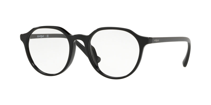 Vogue VO5226F Irregular Eyeglasses  W44-BLACK 50-19-140 - Color Map black