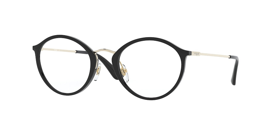 Vogue VO5286 Phantos Eyeglasses W44-BLACK 49-21-135 - Color Map black
