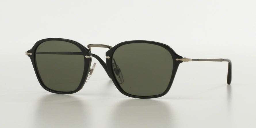 Persol PO3047S Square Sunglasses  95/58-BLACK 49-21-140 - Color Map black