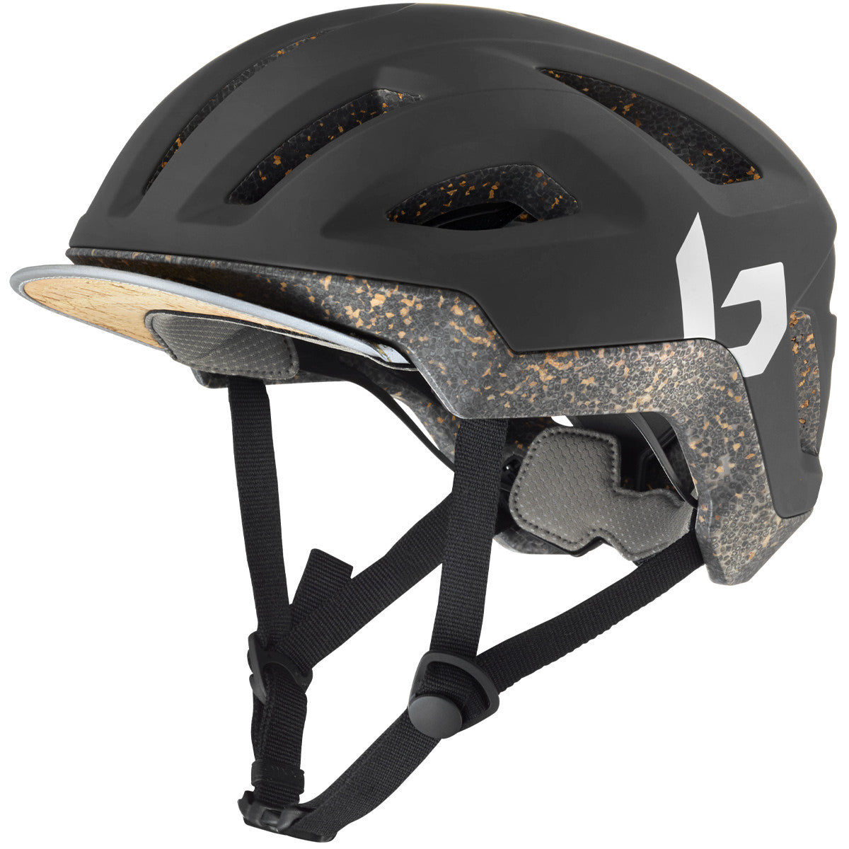 Bolle Eco React Cycling Helmet Black Matte Small S 52-55