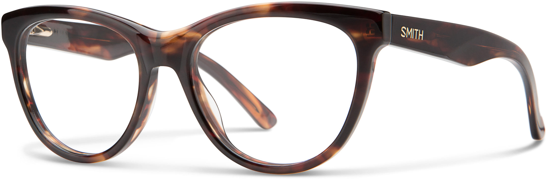 Smith Archway Cat Eye/butterfly Eyeglasses 0086-0086 Dark Havana (00 Demo Lens)