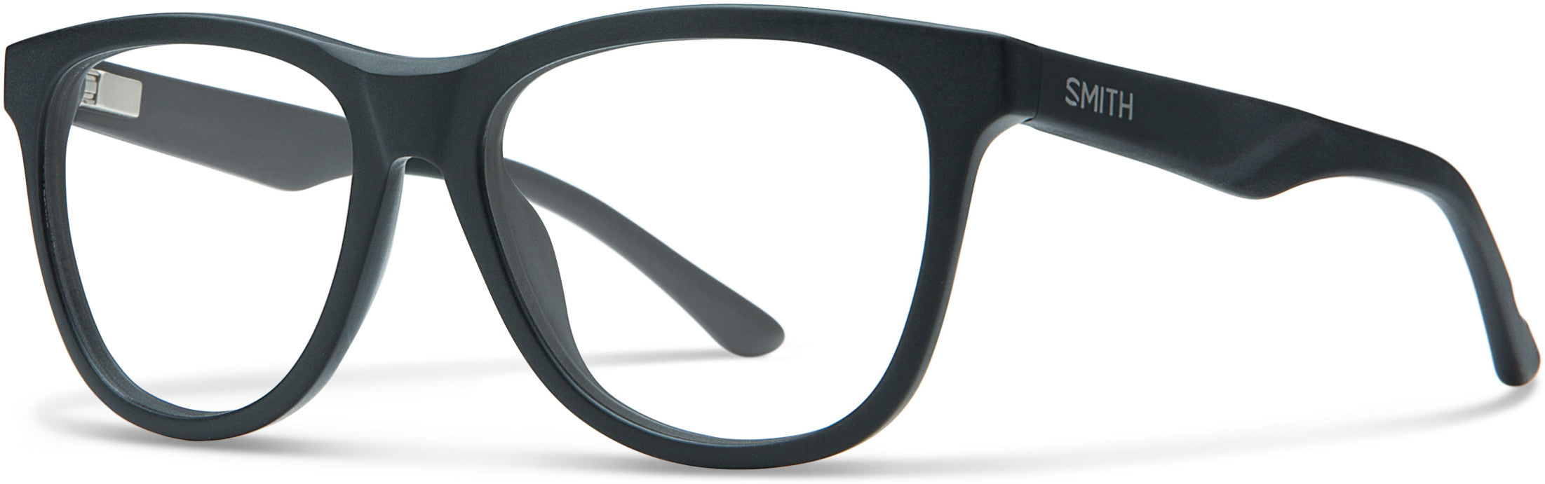 Smith Bowline Rectangular Eyeglasses 0003-0003 Matte Black (00 Demo Lens)
