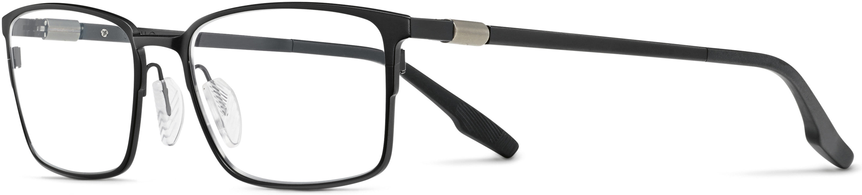 Safilo 2.0 Bussola 02 Rectangular Eyeglasses 0003-0003 Matte Black (00 Demo Lens)