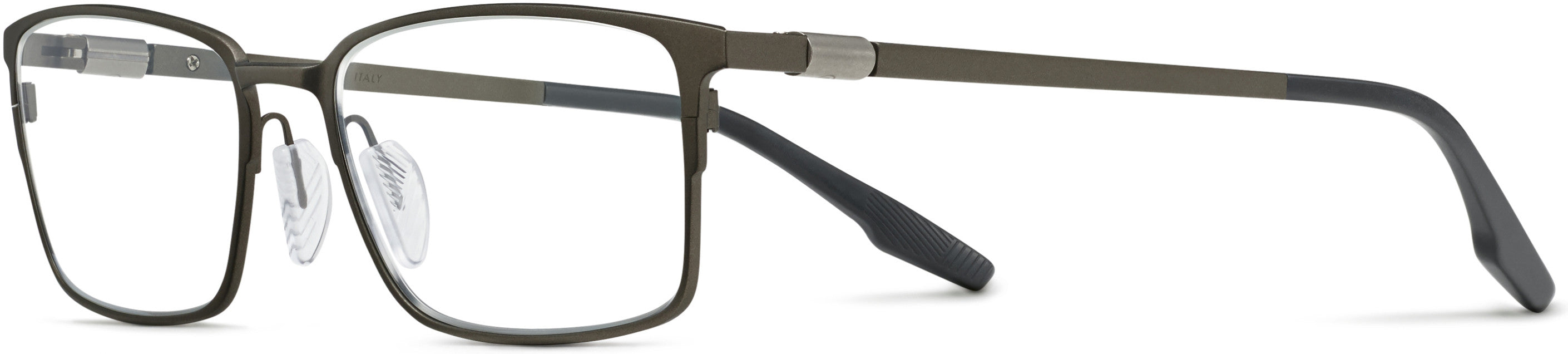 Safilo 2.0 Bussola 02 Rectangular Eyeglasses 0FRE-0FRE Matte Gray (00 Demo Lens)