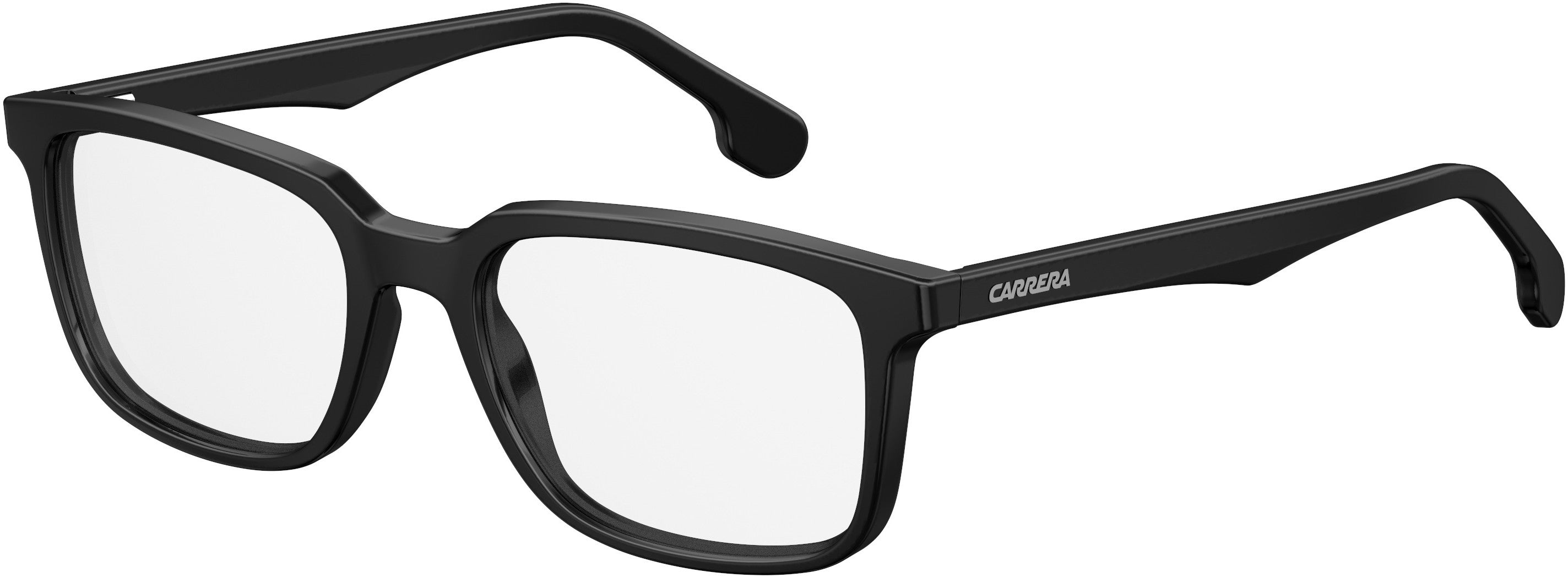 Carrera 5546/V Rectangular Eyeglasses 0807-0807 Black (00 Demo Lens)