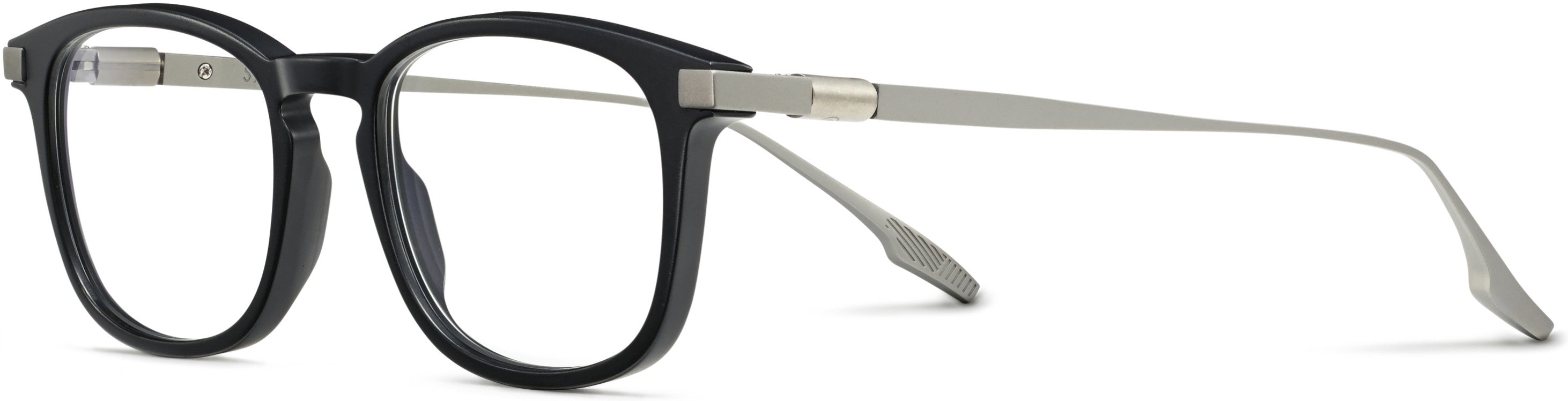 Safilo 2.0 Calibro 01 Oval Modified Eyeglasses 0003-0003 Matte Black (00 Demo Lens)