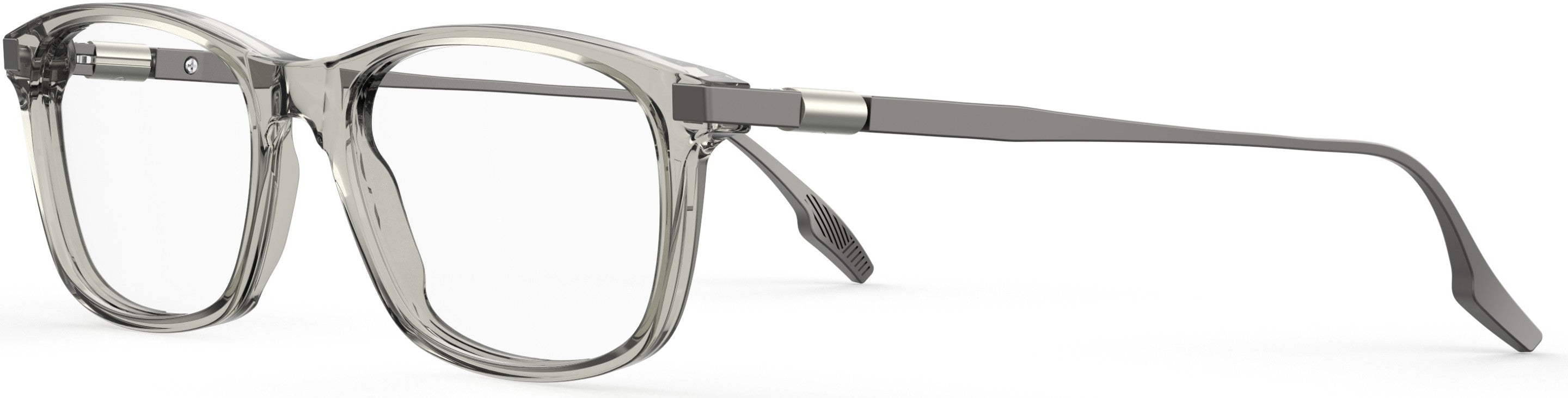 Safilo 2.0 Calibro 04 Rectangular Eyeglasses 0KB7-0KB7 Gray (00 Demo Lens)