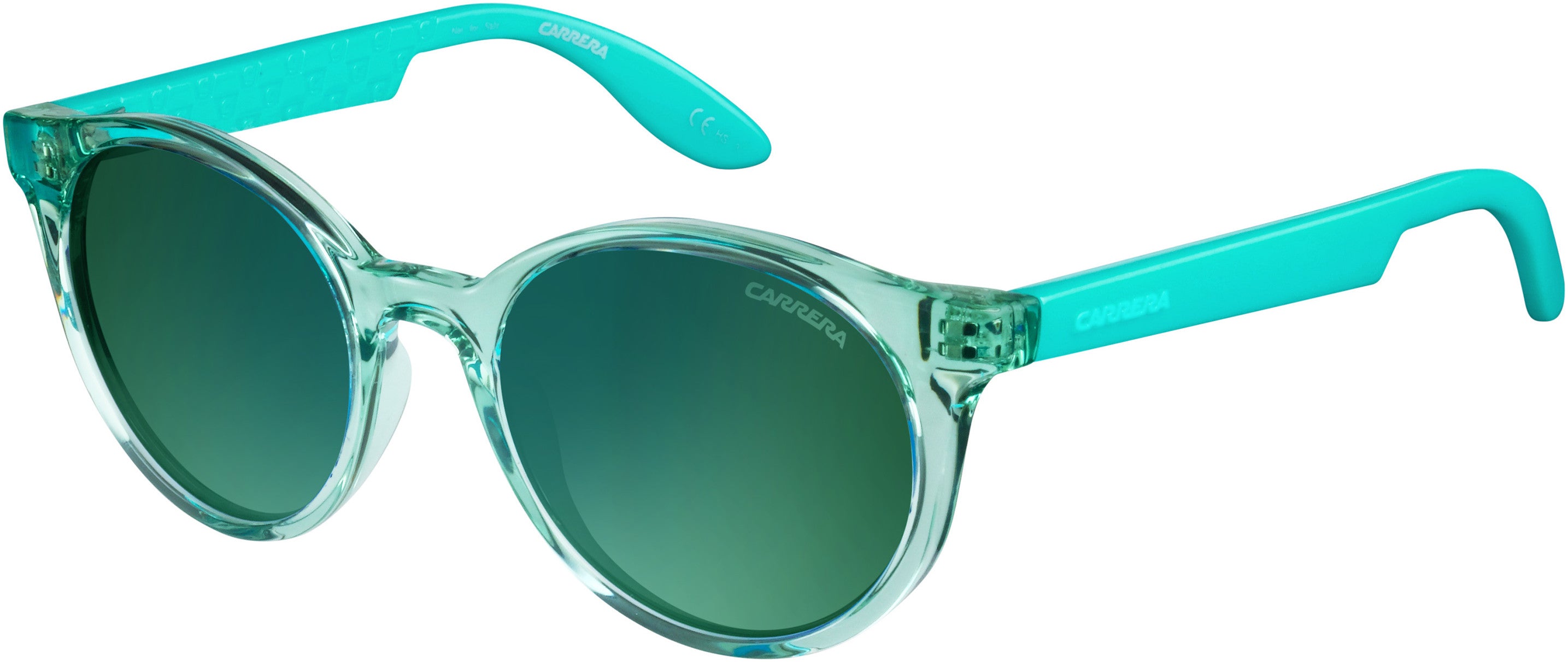 Carrera Carrerino 14 Oval Modified Sunglasses 0KRD-0KRD Aquamarine (Z9 Green Multi Pz)