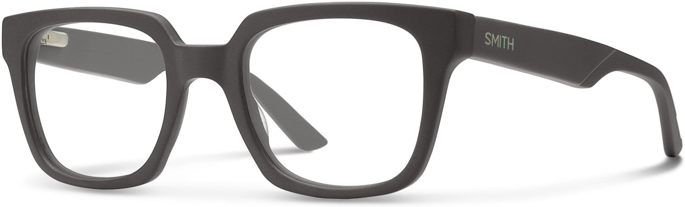 Smith Cashout Rectangular Eyeglasses 0HWJ-0HWJ Dark Gray (00 Demo Lens)