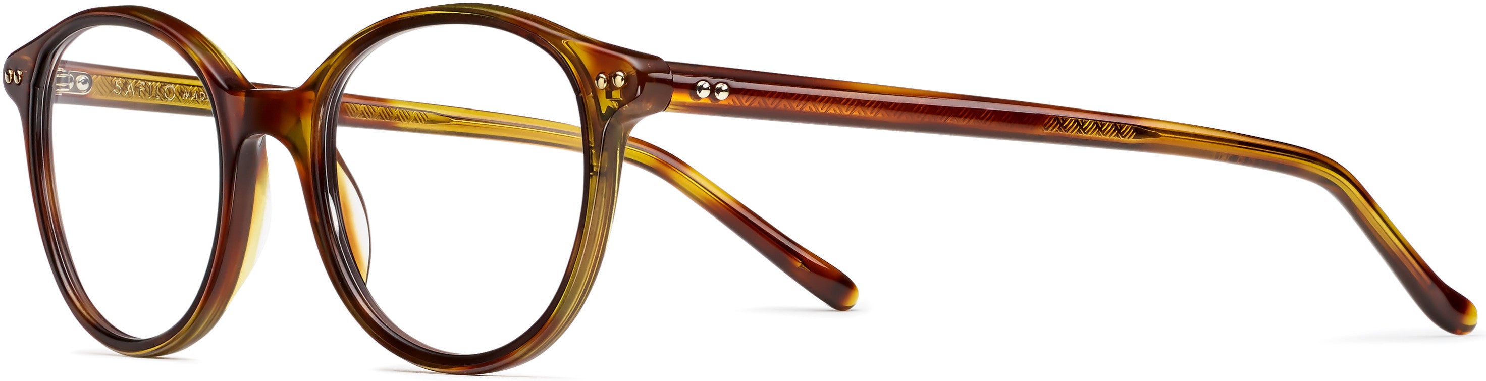 Safilo 2.0 Cerchio 02 Square Eyeglasses 0SX7-0SX7 Light Havana (00 Demo Lens)