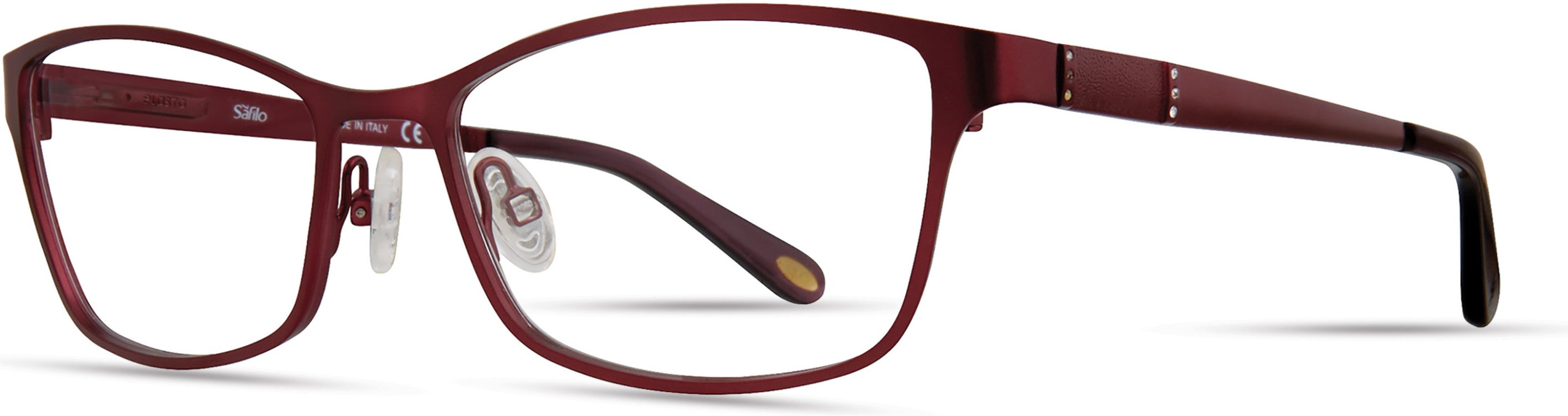 Emozioni 4386 Rectangular Eyeglasses 0OQ5-0OQ5 Plum Lilc (00 Demo Lens)