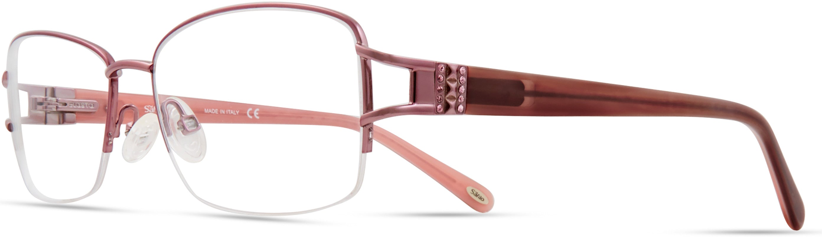 Emozioni 4388 Cat Eye/butterfly Eyeglasses 0S8R-0S8R Light Pink (00 Demo Lens)