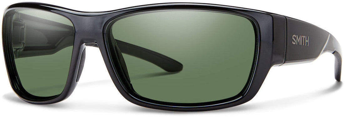 Smith Forge Rectangular Sunglasses 0807-0807 Black (M9 Gray Pz)