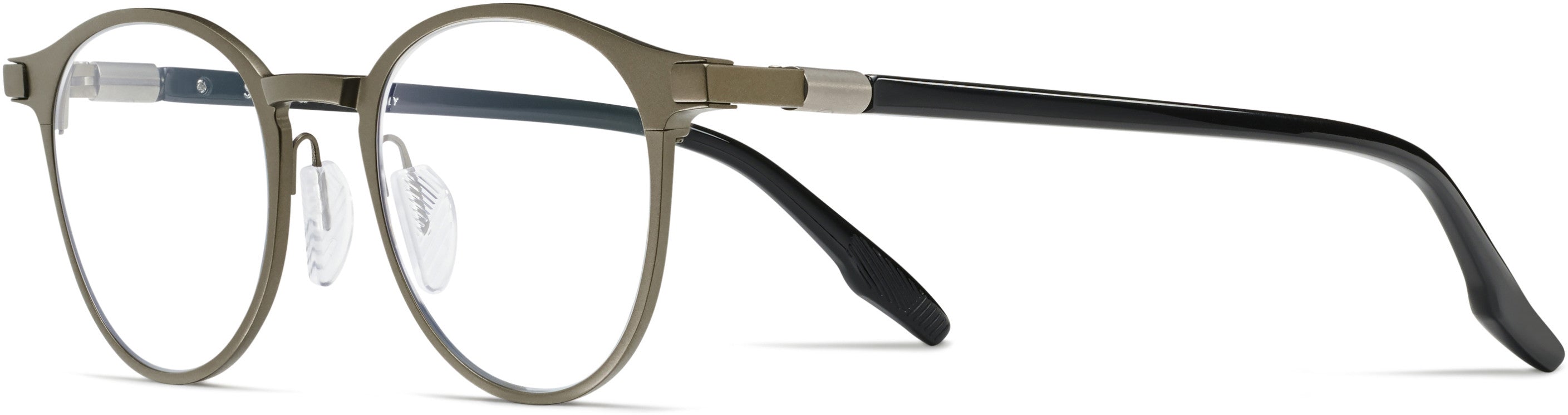 Safilo 2.0 Forgia 01 Tea Cup Eyeglasses 06OM-06OM Bronze Black (00 Demo Lens)
