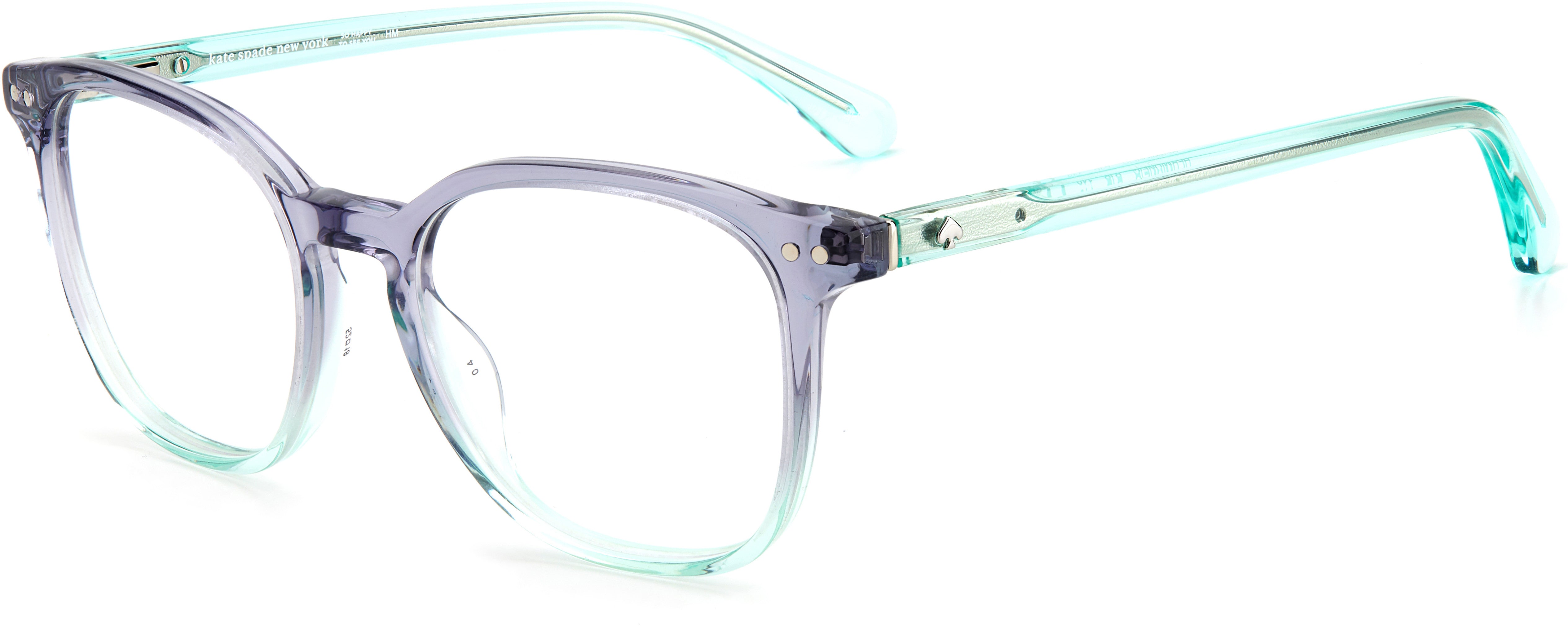 Kate Spade Hermione/G Tea Cup Eyeglasses 0PJP-0PJP Blue (00 Demo Lens)