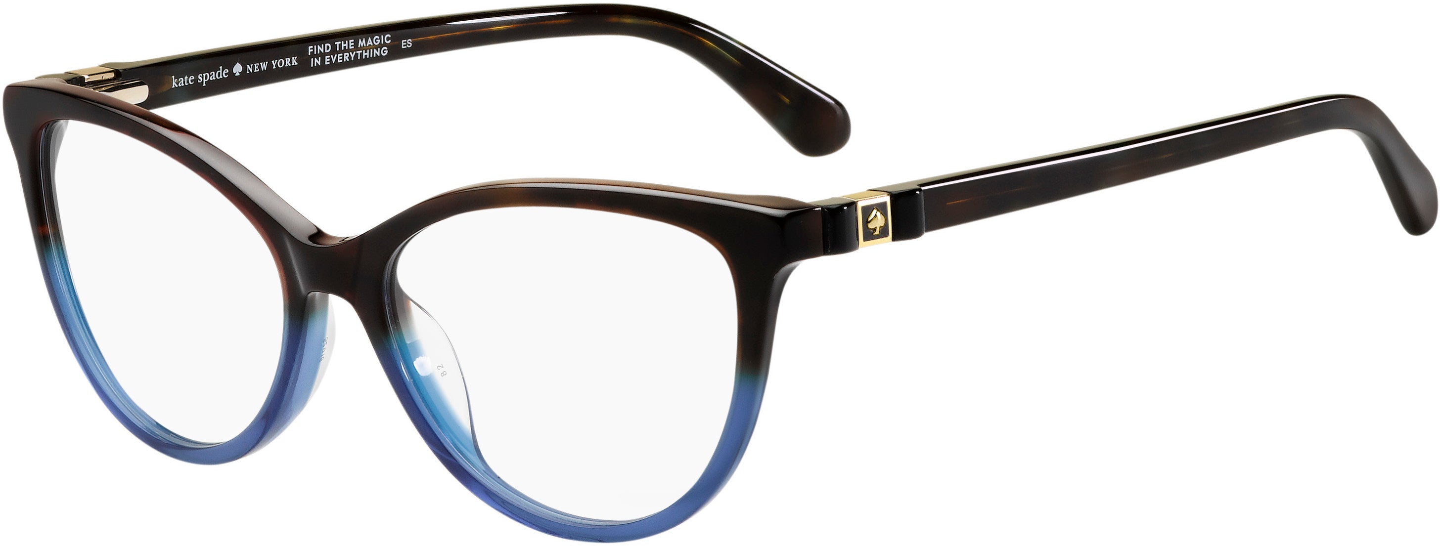 Kate Spade Jalinda Cat Eye/butterfly Eyeglasses 0PJP-0PJP Blue (00 Demo Lens)