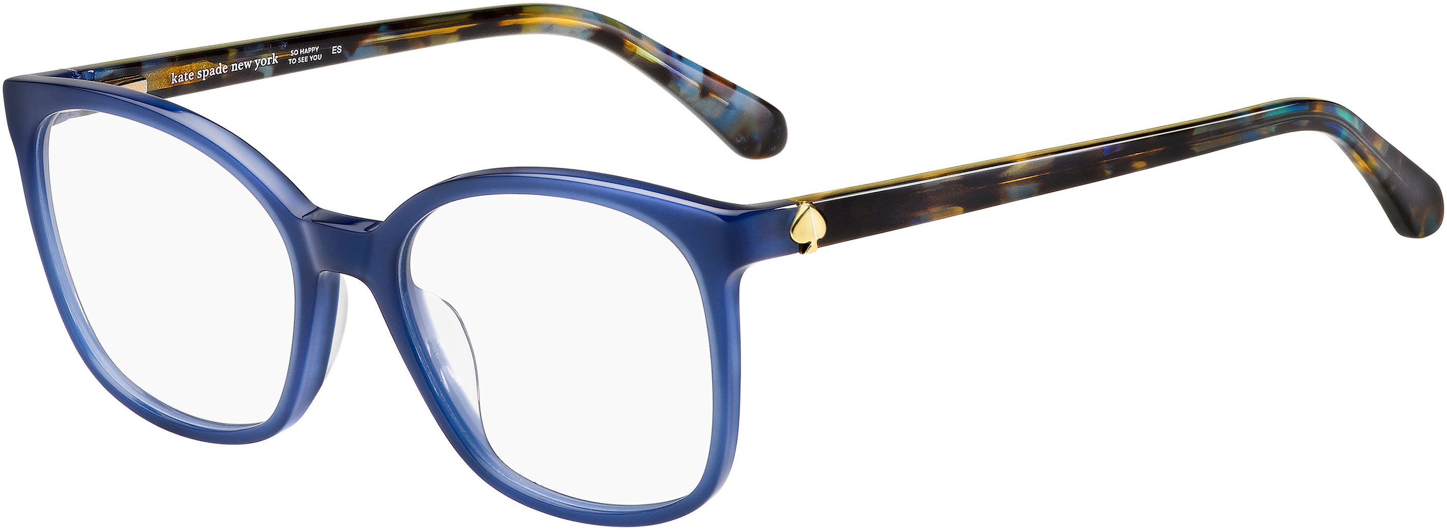 Kate Spade Maci Square Eyeglasses 0PJP-0PJP Blue (00 Demo Lens)