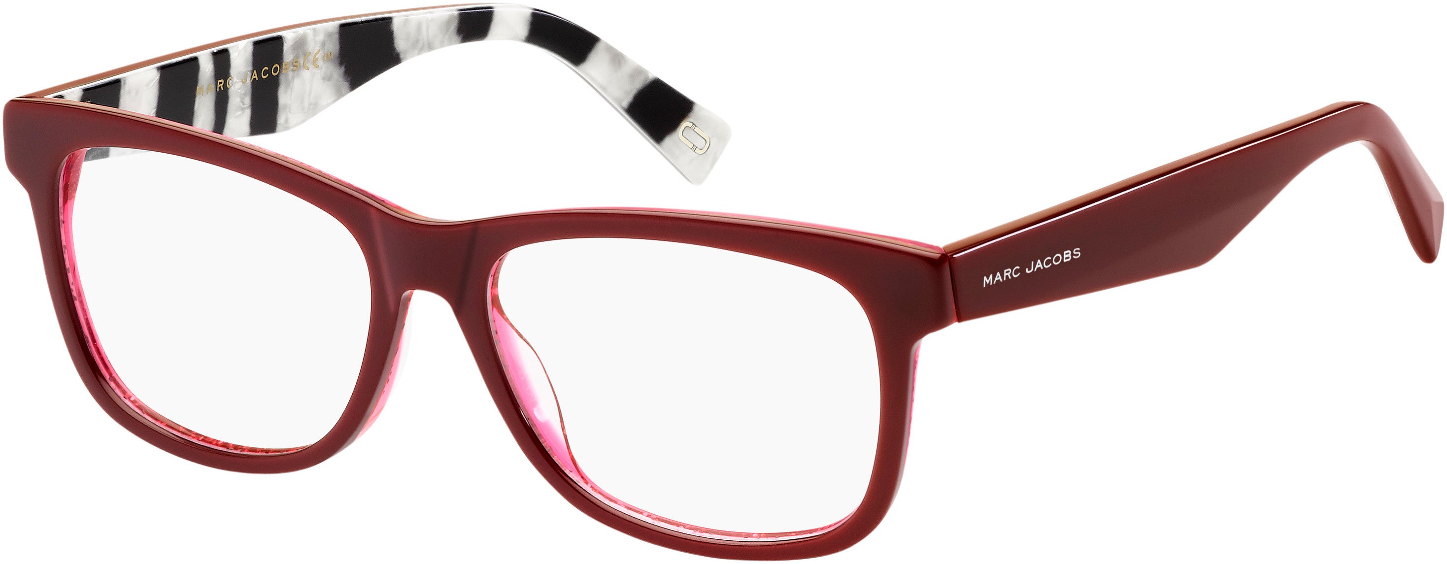 Marc Jacobs Marc 235 Rectangular Eyeglasses 0OSW-0OSW Bu Glitterfchs (00 Demo Lens)