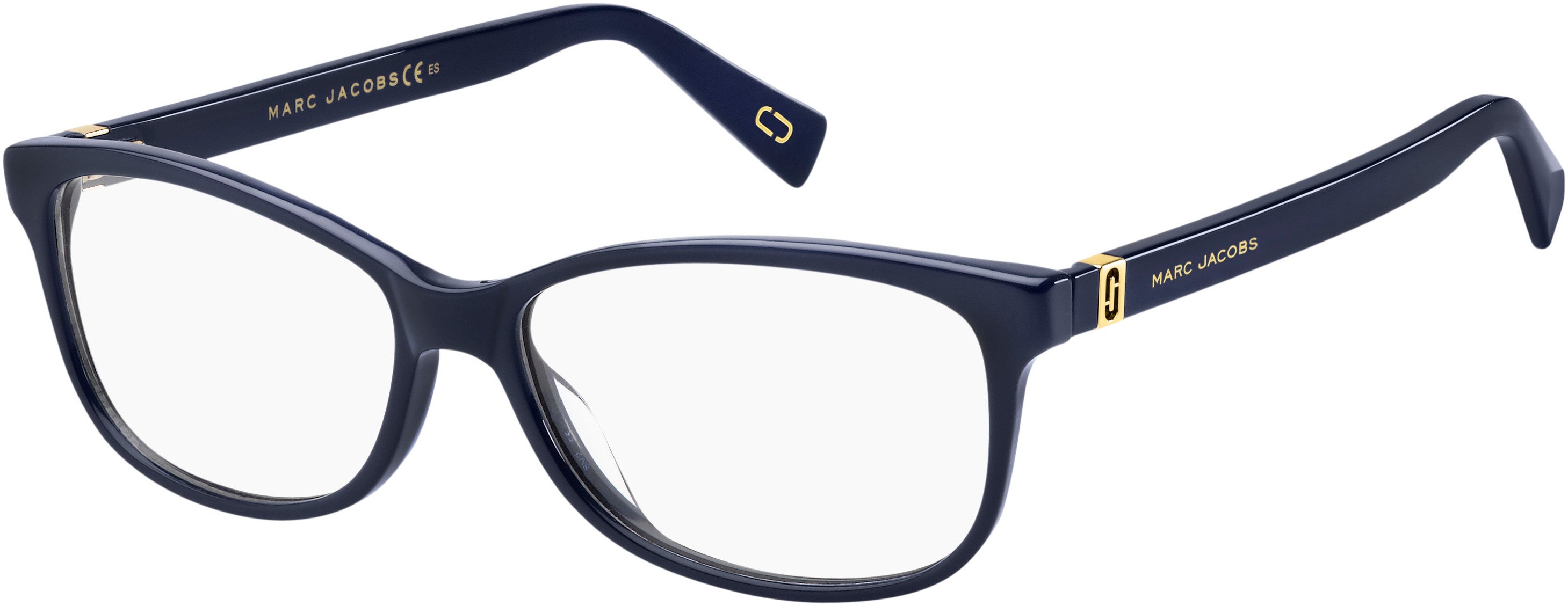Marc Jacobs Marc 339 Rectangular Eyeglasses 0PJP-0PJP Blue (00 Demo Lens)