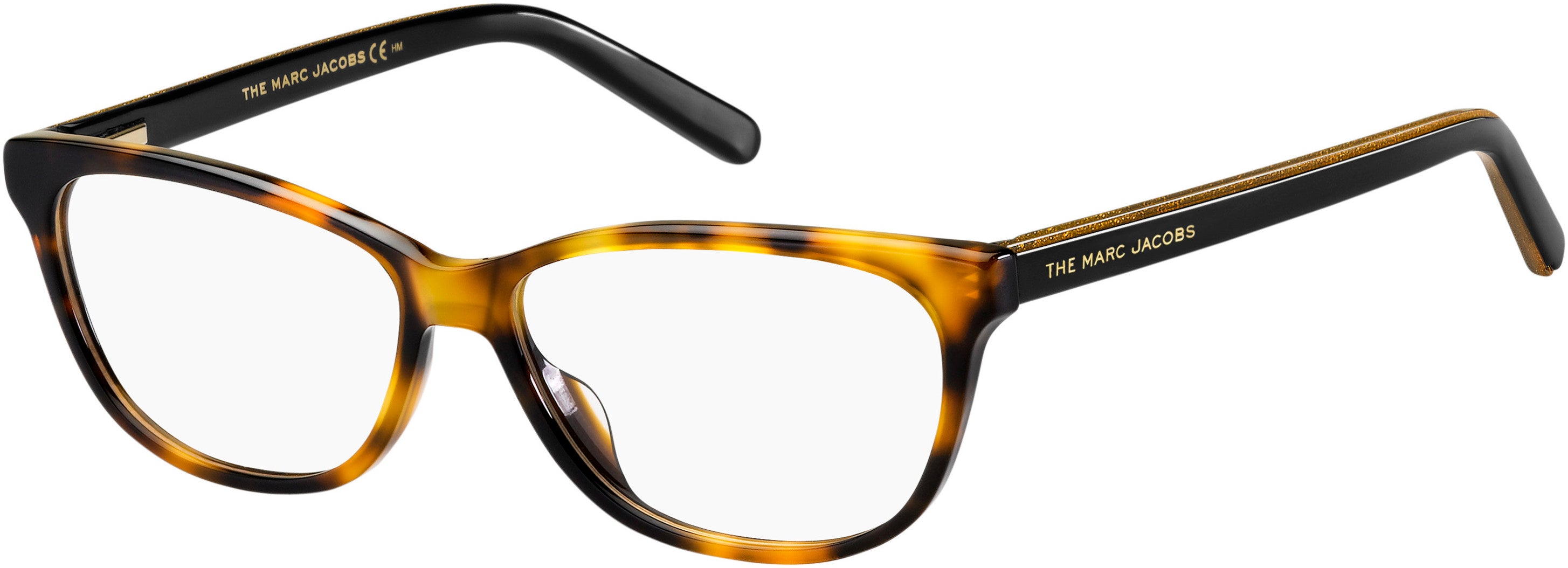 Marc Jacobs Marc 462 Cat Eye/butterfly Eyeglasses 0086-0086 Dark Havana (00 Demo Lens)