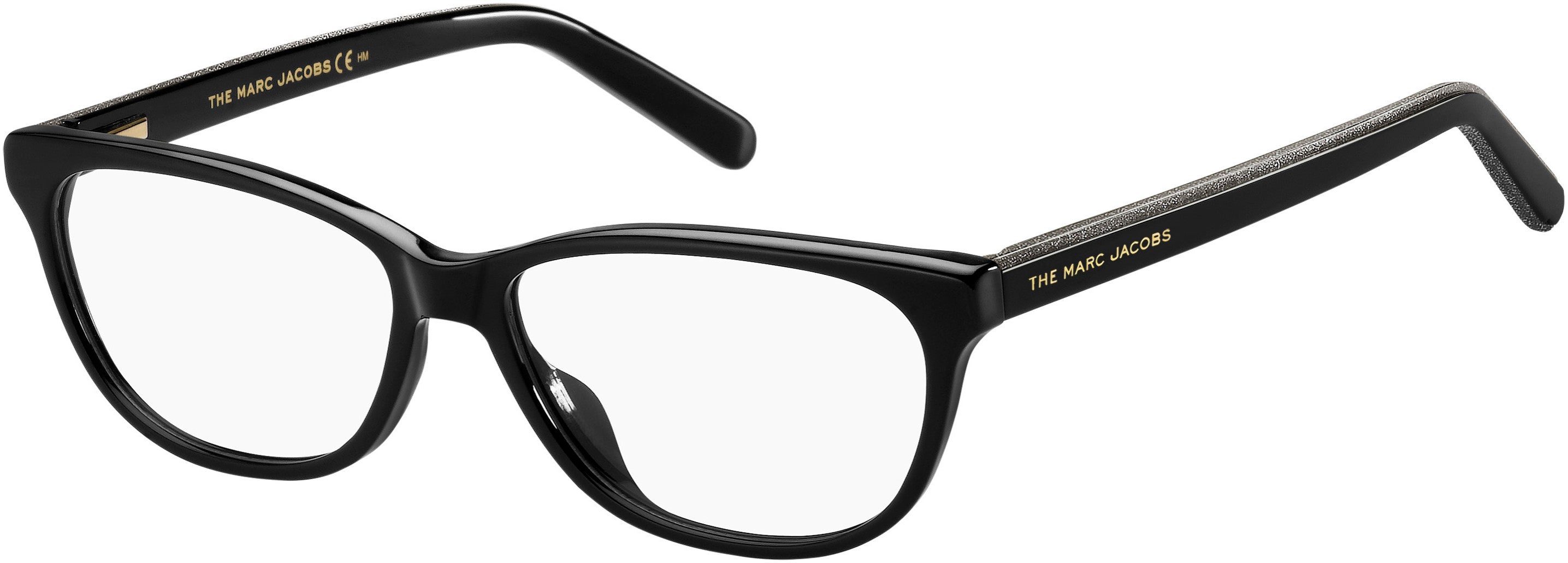 Marc Jacobs Marc 462 Cat Eye/butterfly Eyeglasses 0807-0807 Black (00 Demo Lens)