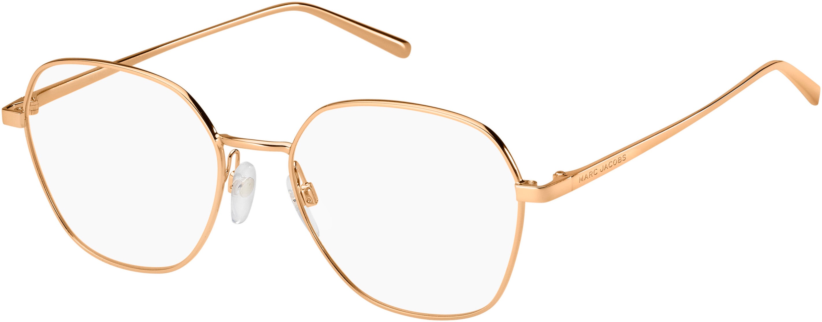 Marc Jacobs Marc 476/G Geometric Eyeglasses 0DDB-0DDB Gold Copper (00 Demo Lens)