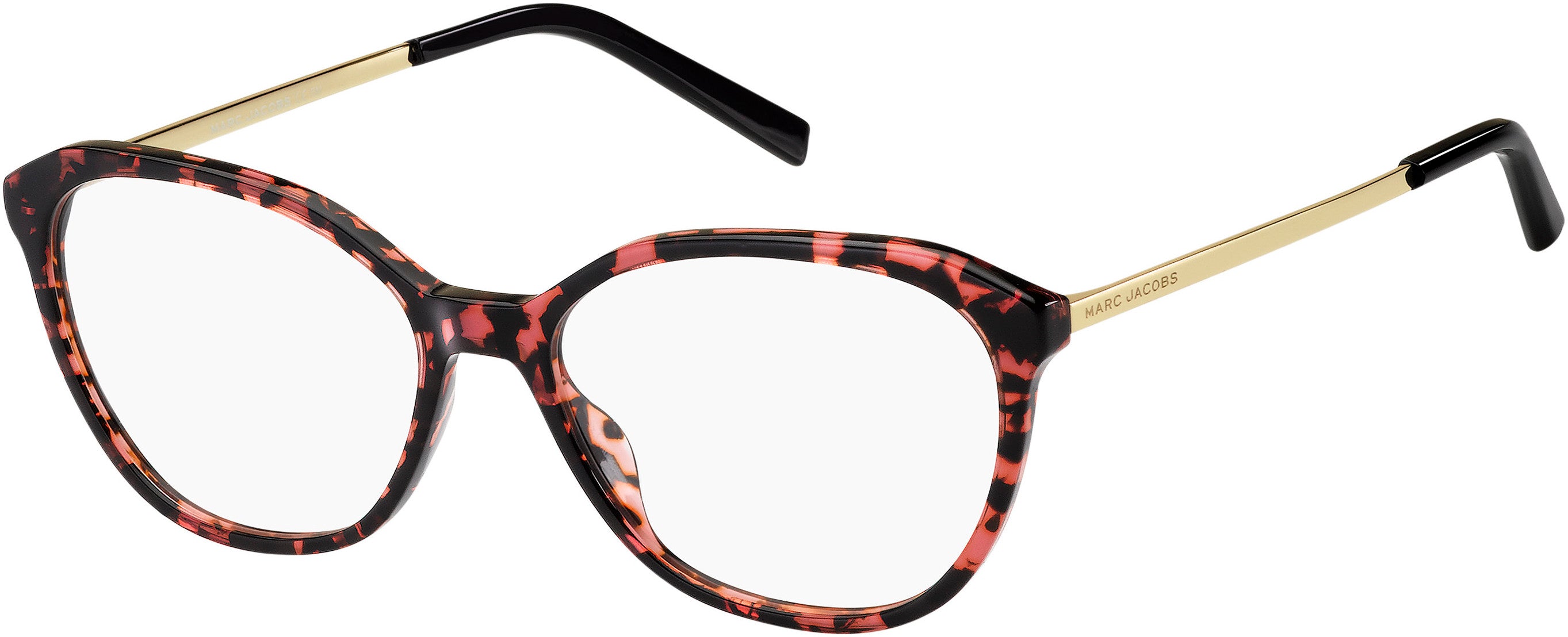 Marc Jacobs Marc 485/N Cat Eye/butterfly Eyeglasses 0YDC-0YDC Burgundy Havana (00 Demo Lens)