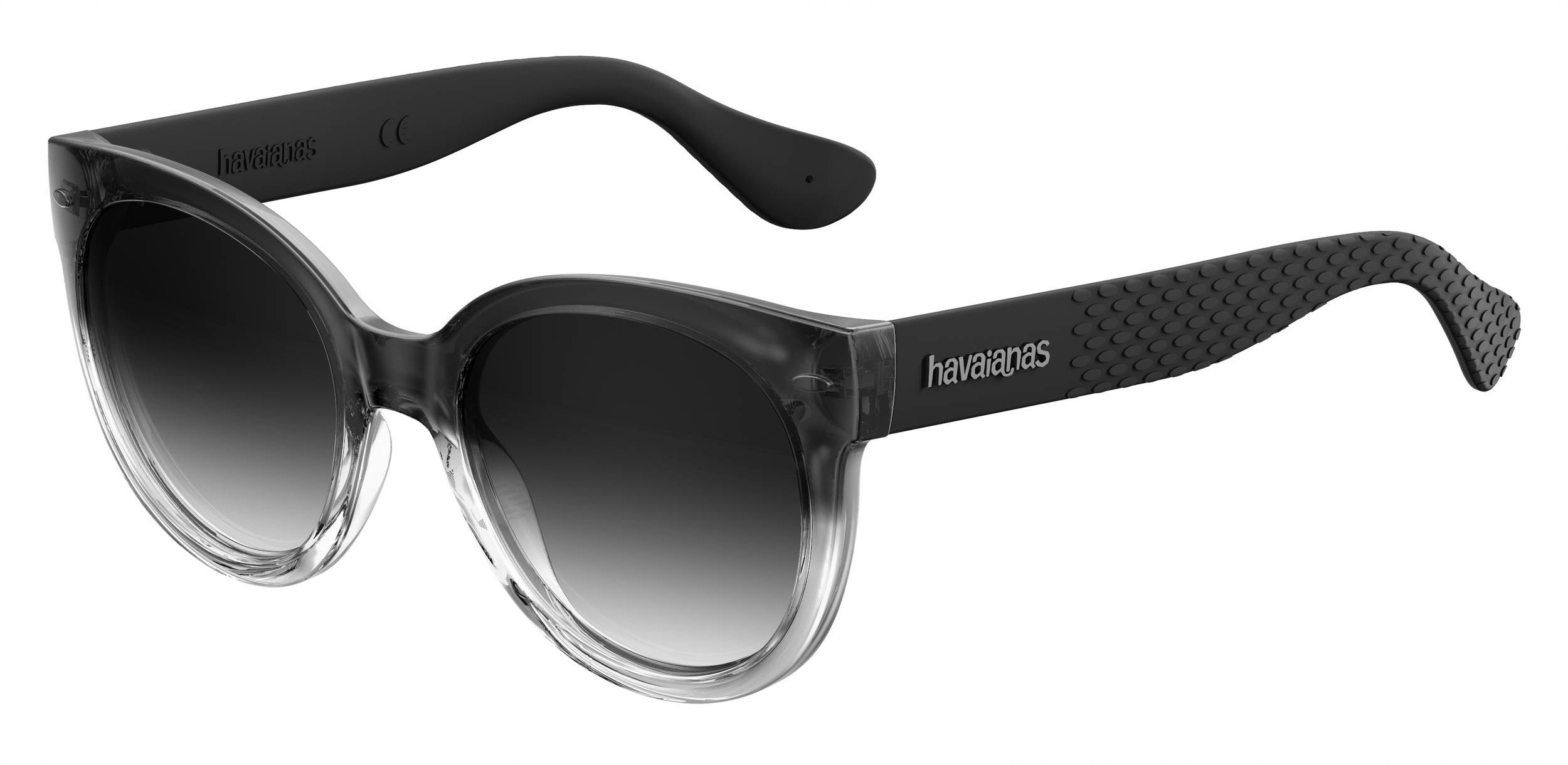 Havaianas Noronha/M Cat Eye/butterfly Sunglasses 07WS-07WS Bknud Rose Gold (9O Dark Gray Gradient)