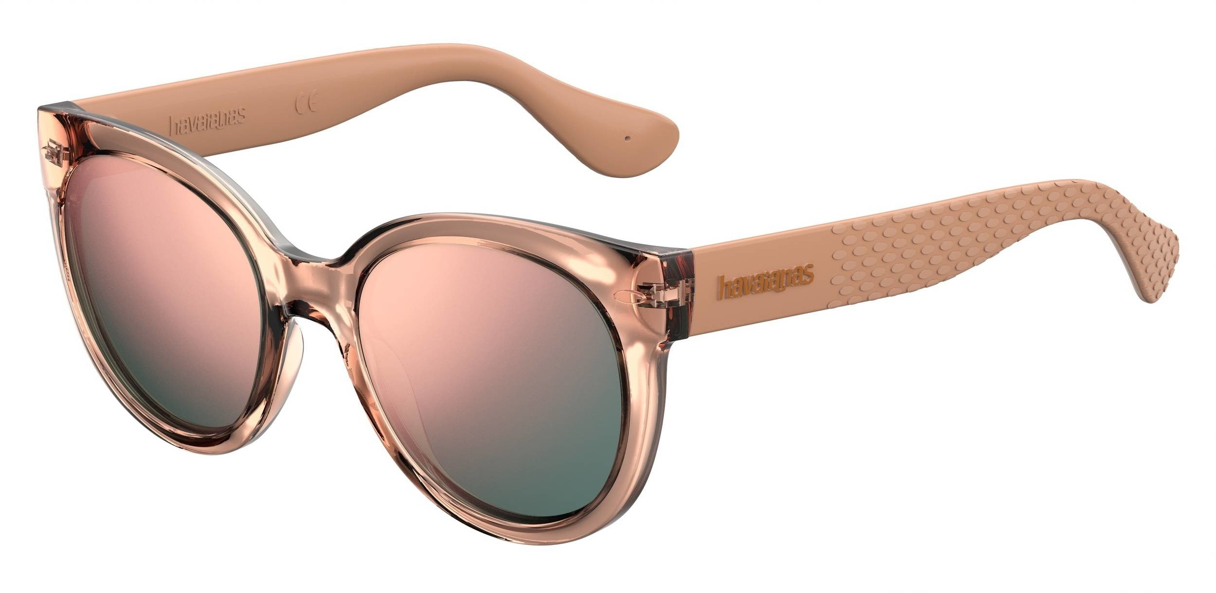 Havaianas Noronha/M Cat Eye/butterfly Sunglasses 09R6-09R6 Salmon (0J Rose Gold Ml)